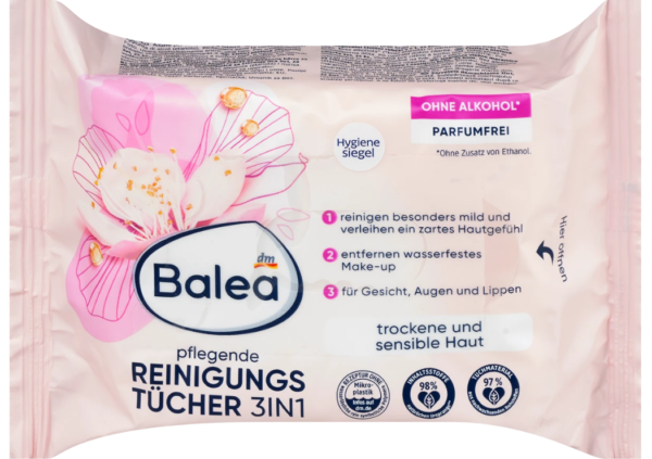 Abschminktücher Pflegend 3in1, 25 St